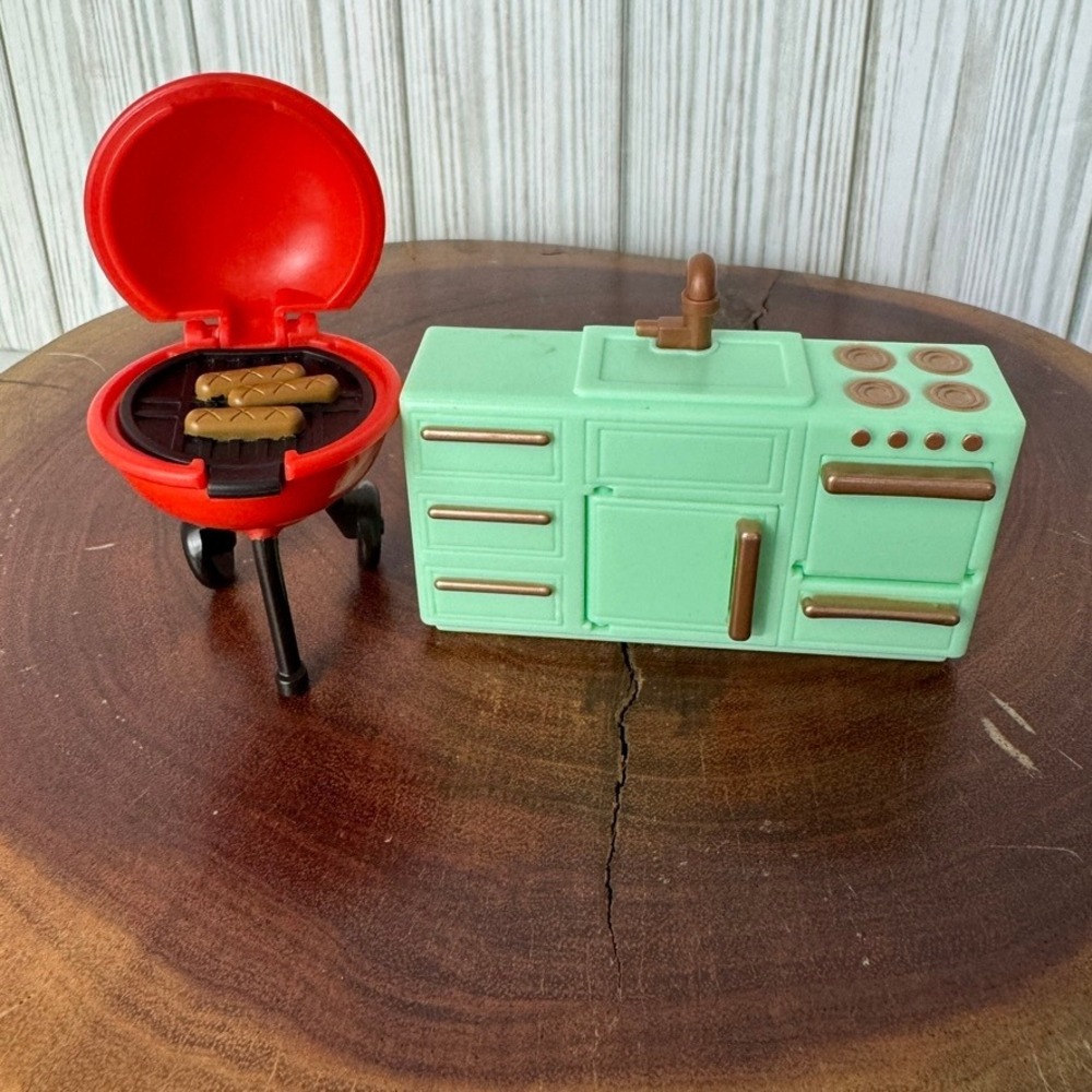 Bluey Oven Stove Sink Replacement Furniture for Beach House Kitchen & BBQ Grill